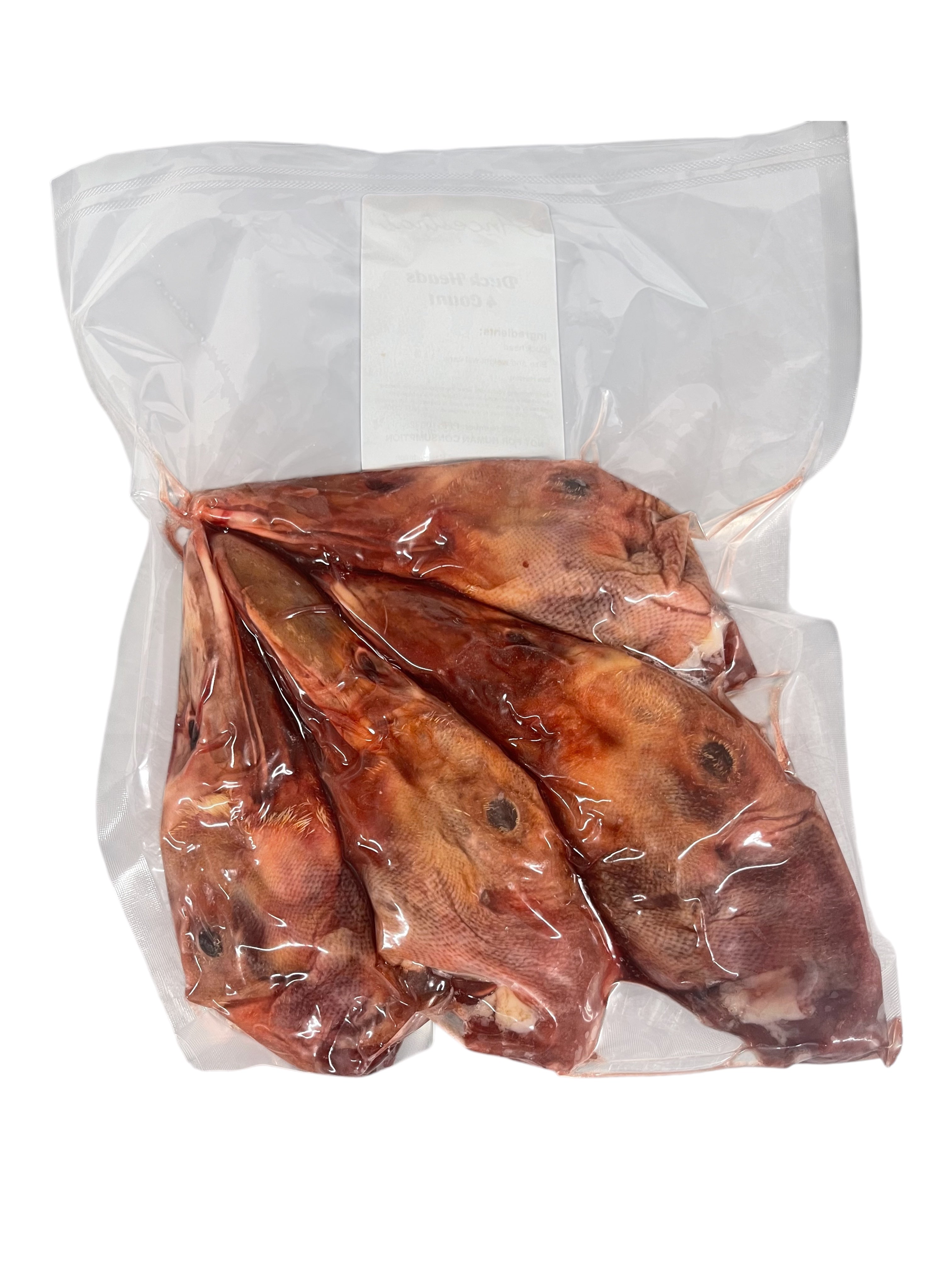 Raw Duck Heads